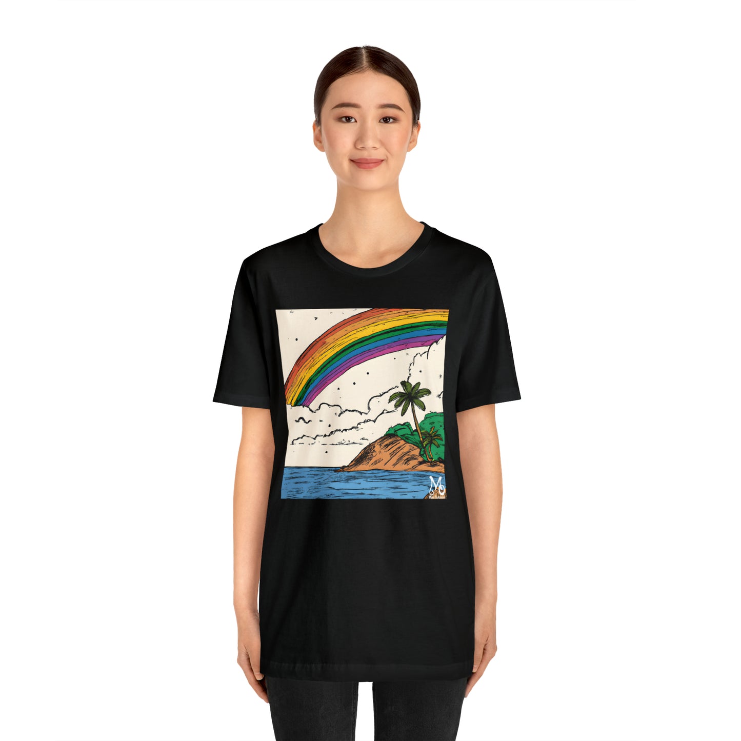 Rainbow Aloha Island - T-shirt