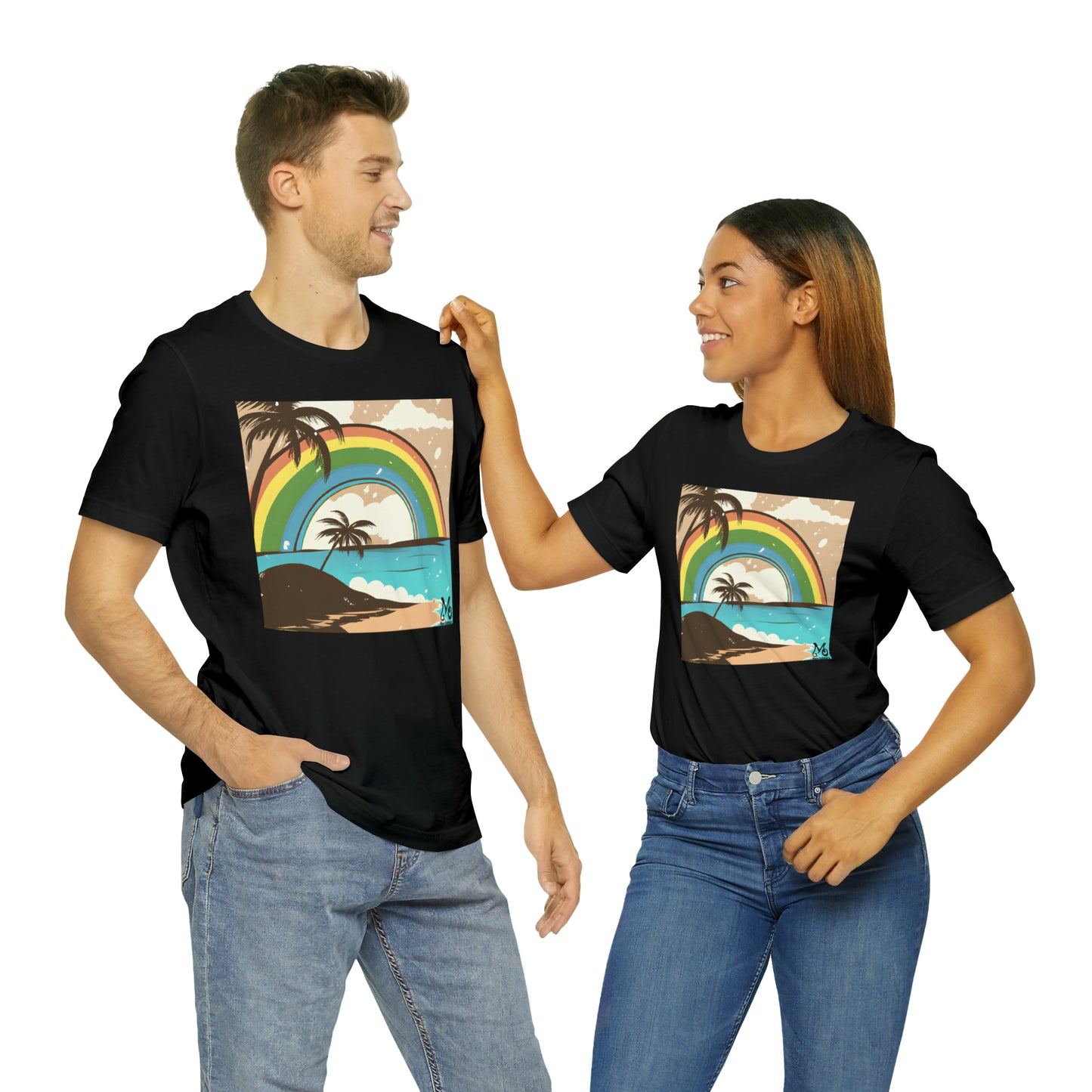 Rainbow Vista Island V - T-shirt