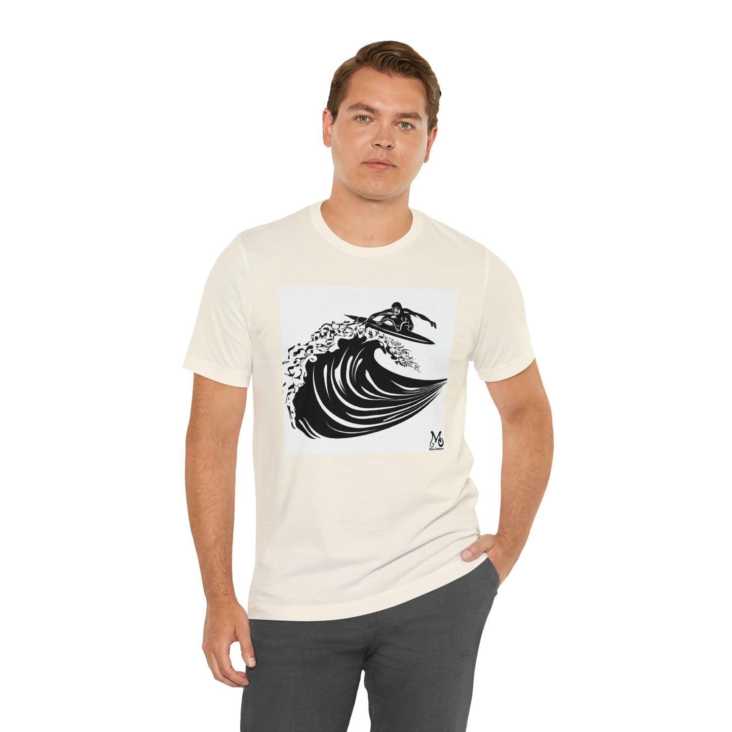 Wave Catching Surfer - T-shirt