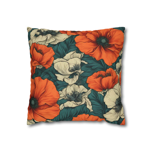 Hawaiian Poppy Flower - Pillow Cover