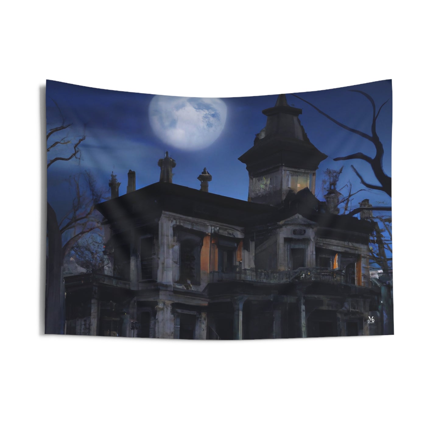 Darkwood Manor - Halloween Tapestry