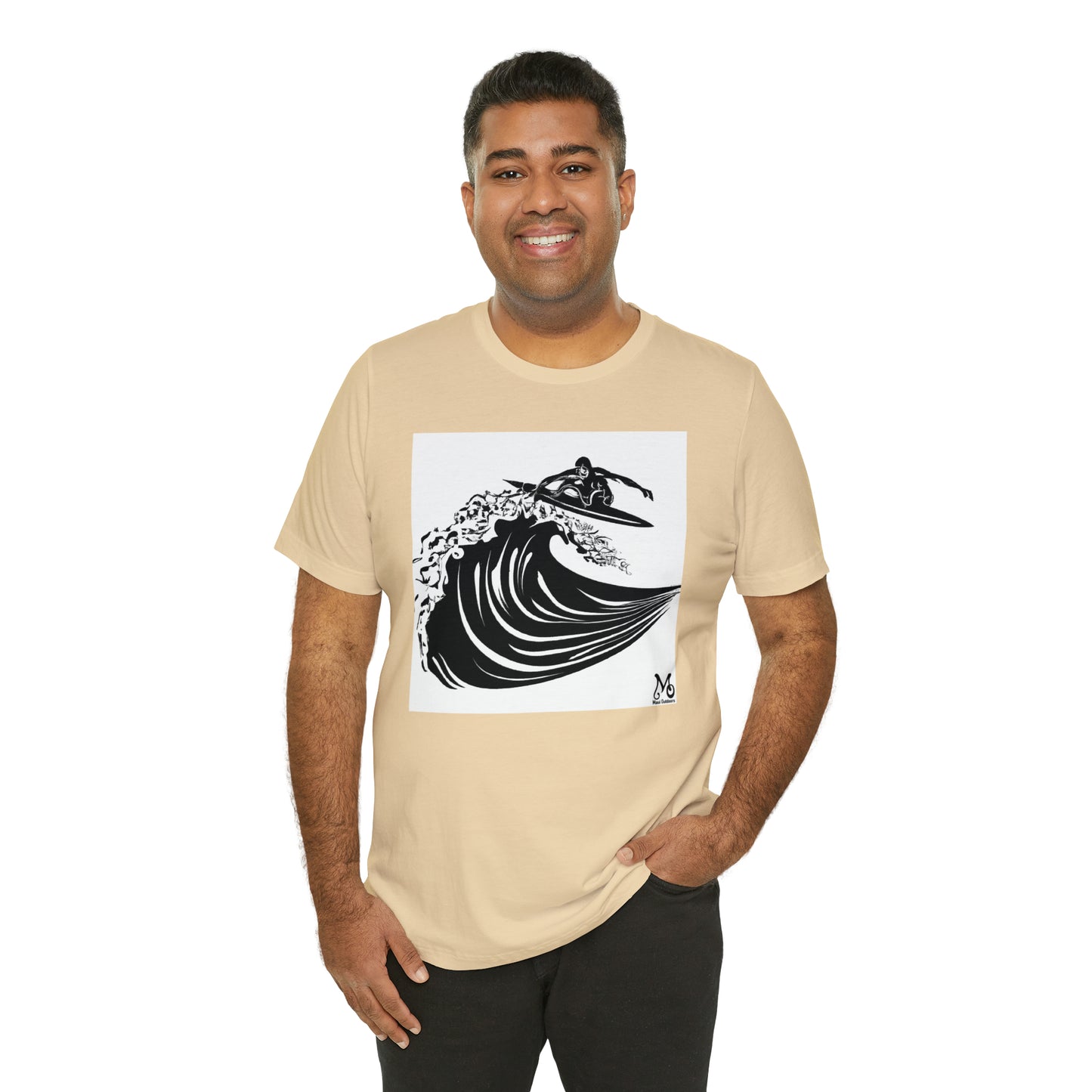 Wave Catching Surfer - T-shirt