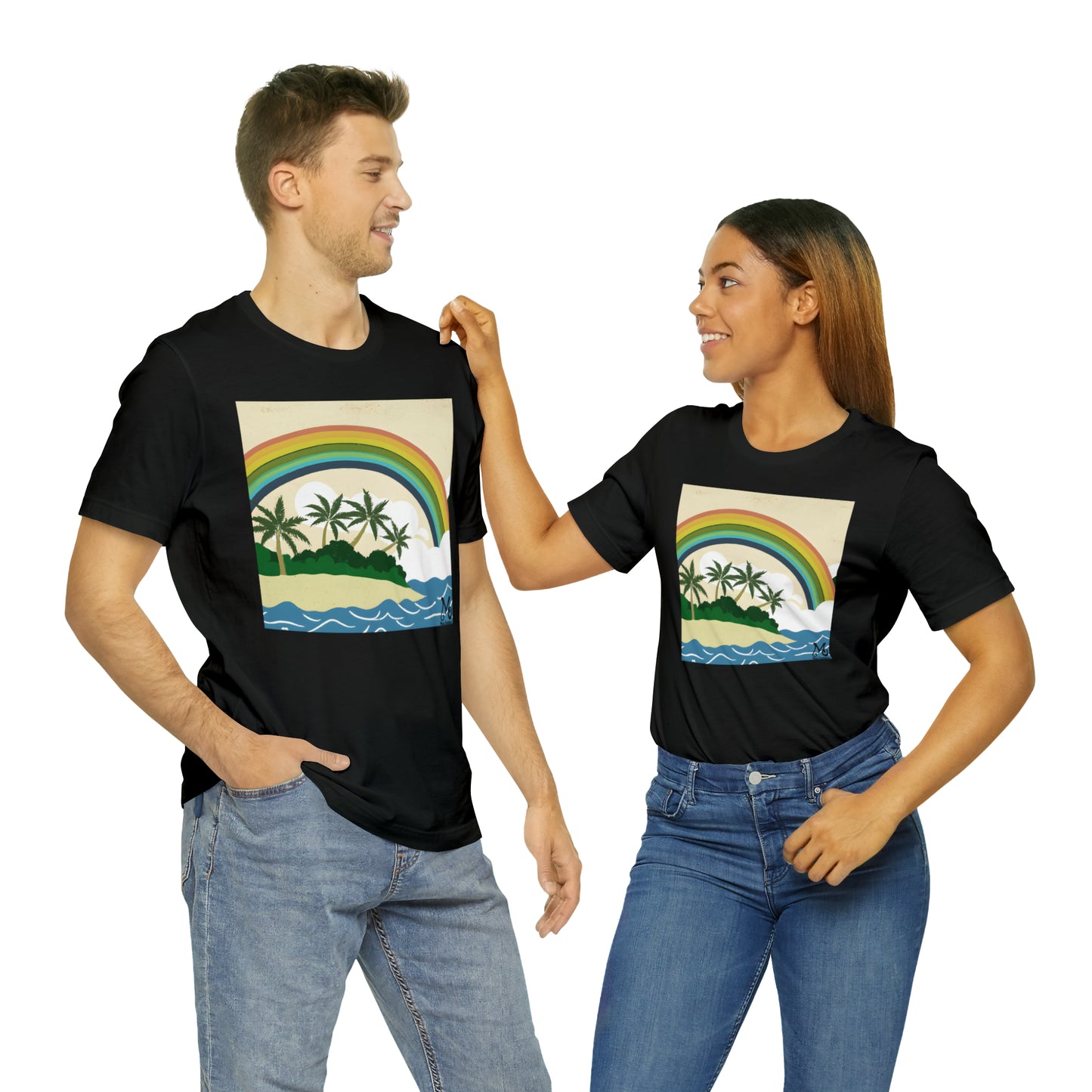 Rainbow Vista Island VII - T-shirt