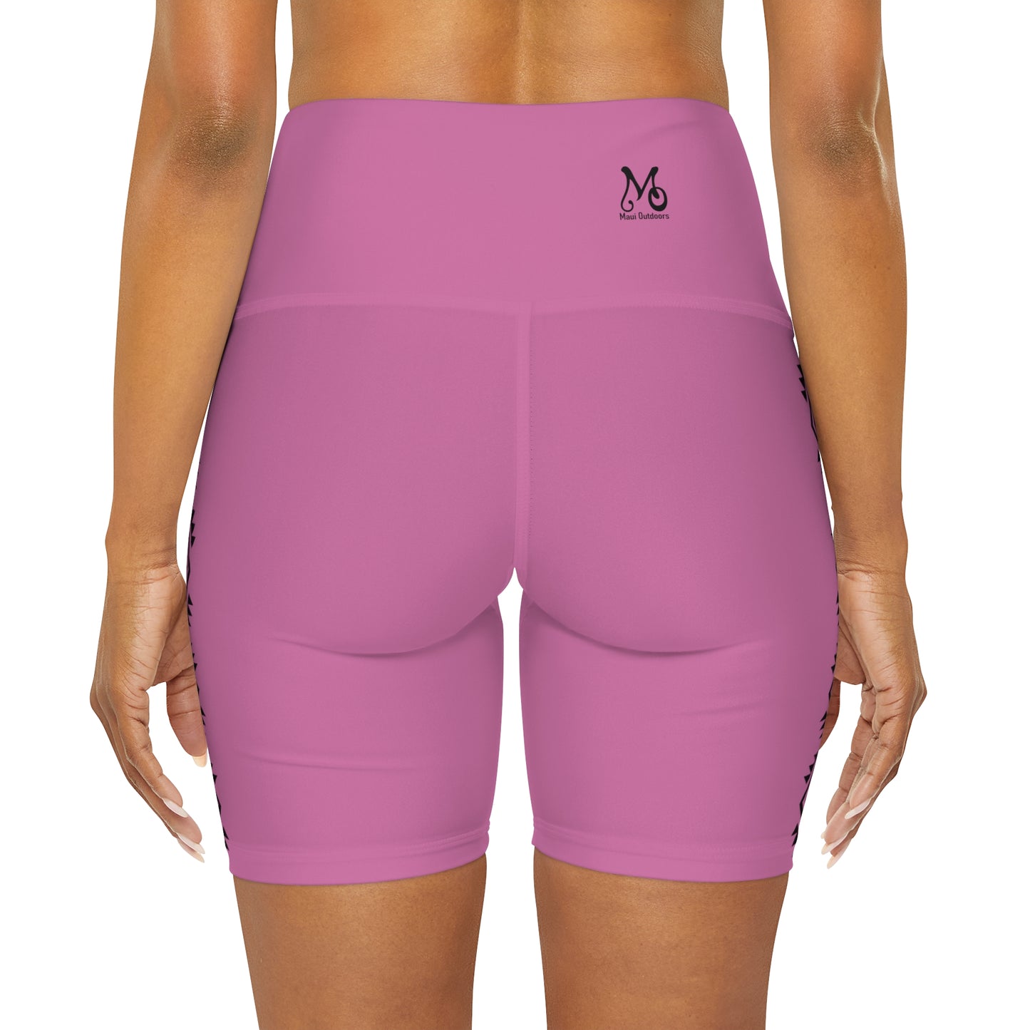 Maui Outdoors Tribal XI - High Waisted Yoga Shorts