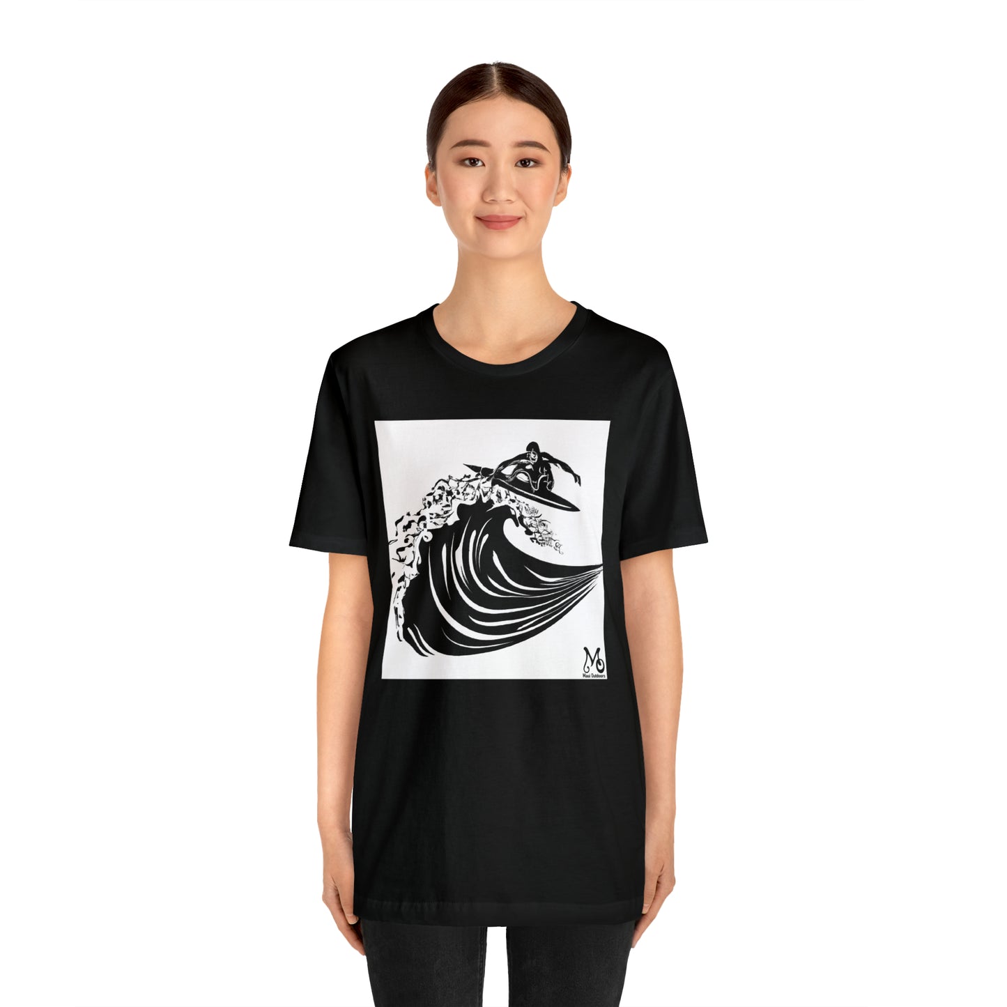 Wave Catching Surfer - T-shirt