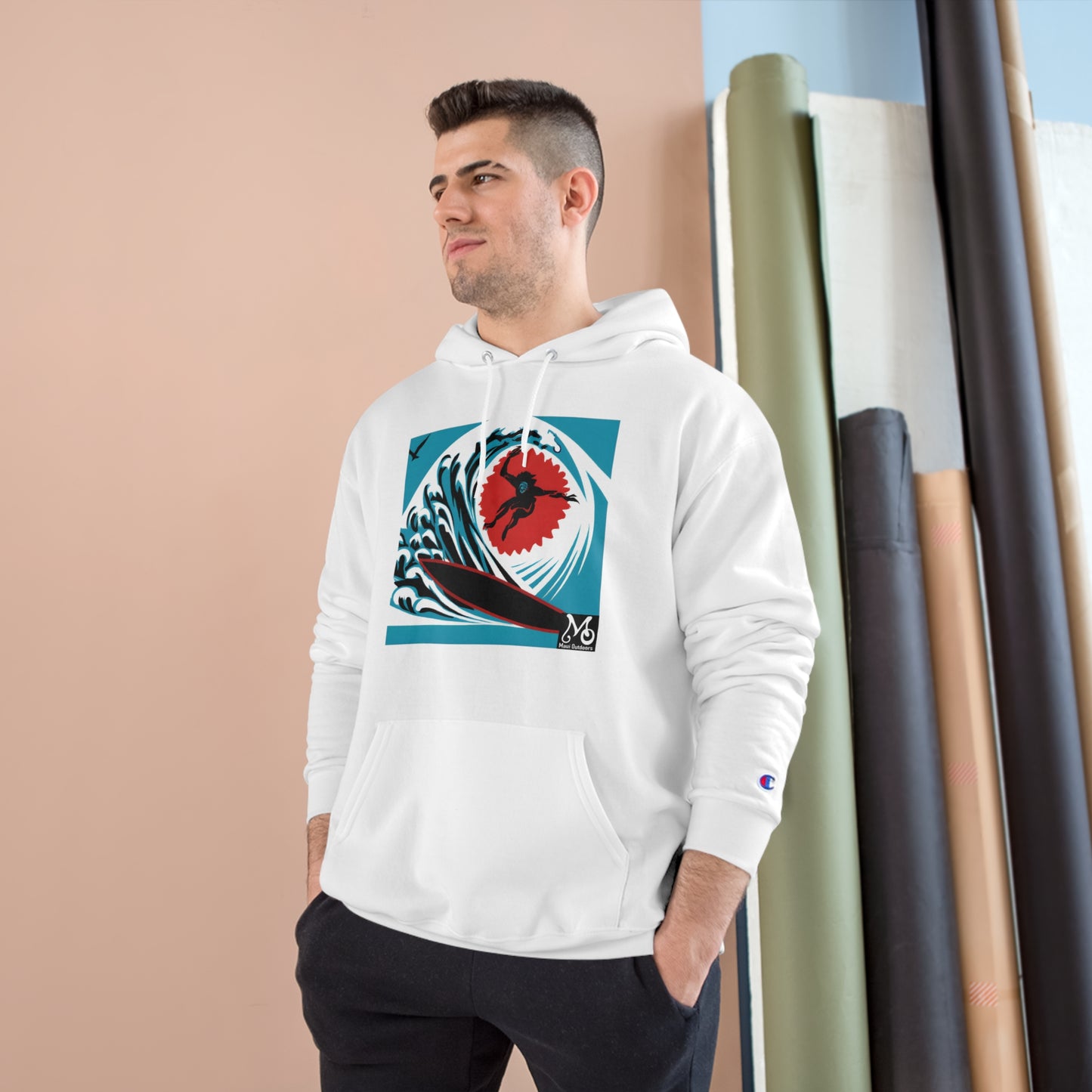 Wave Rider I - Champion Hoodie