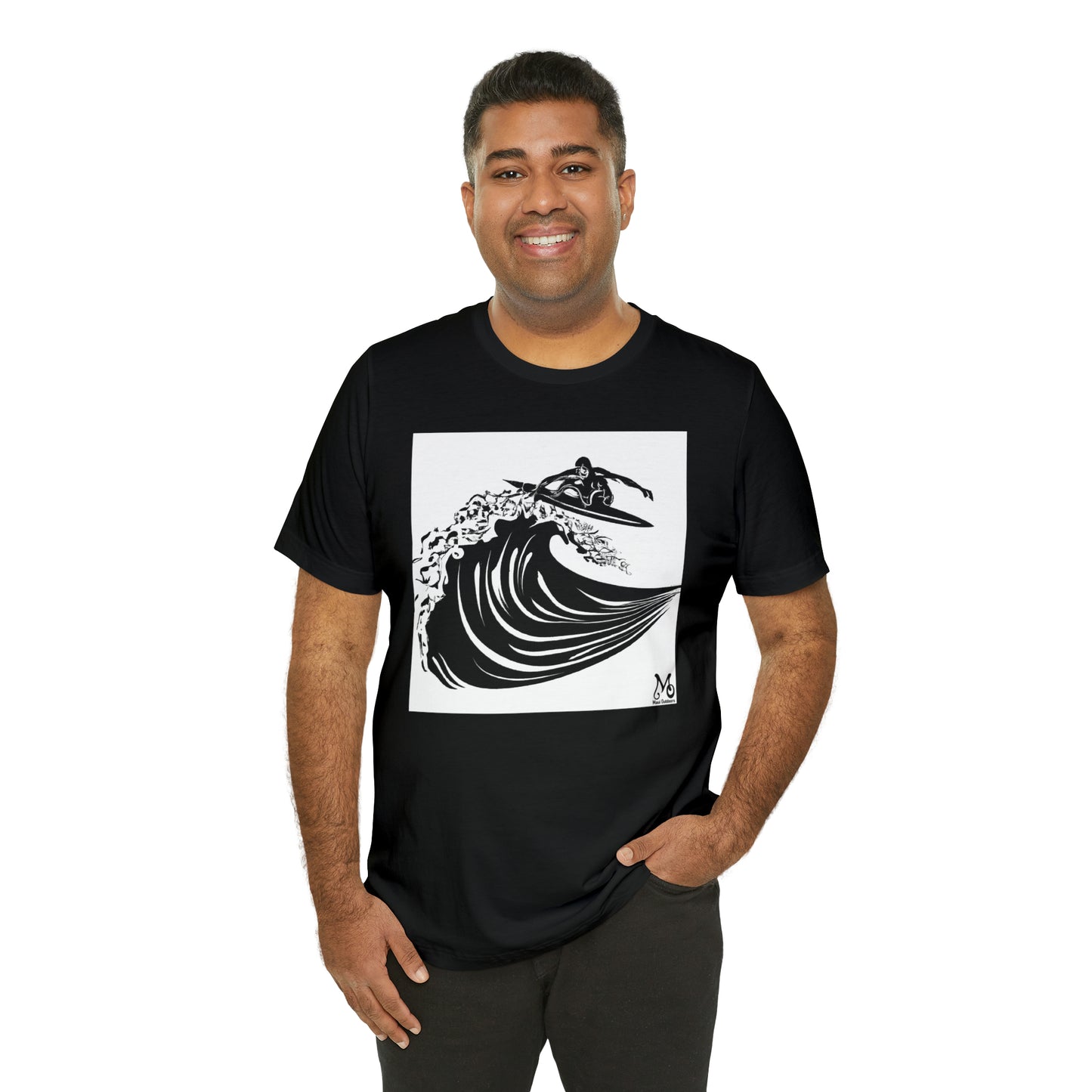 Wave Catching Surfer - T-shirt