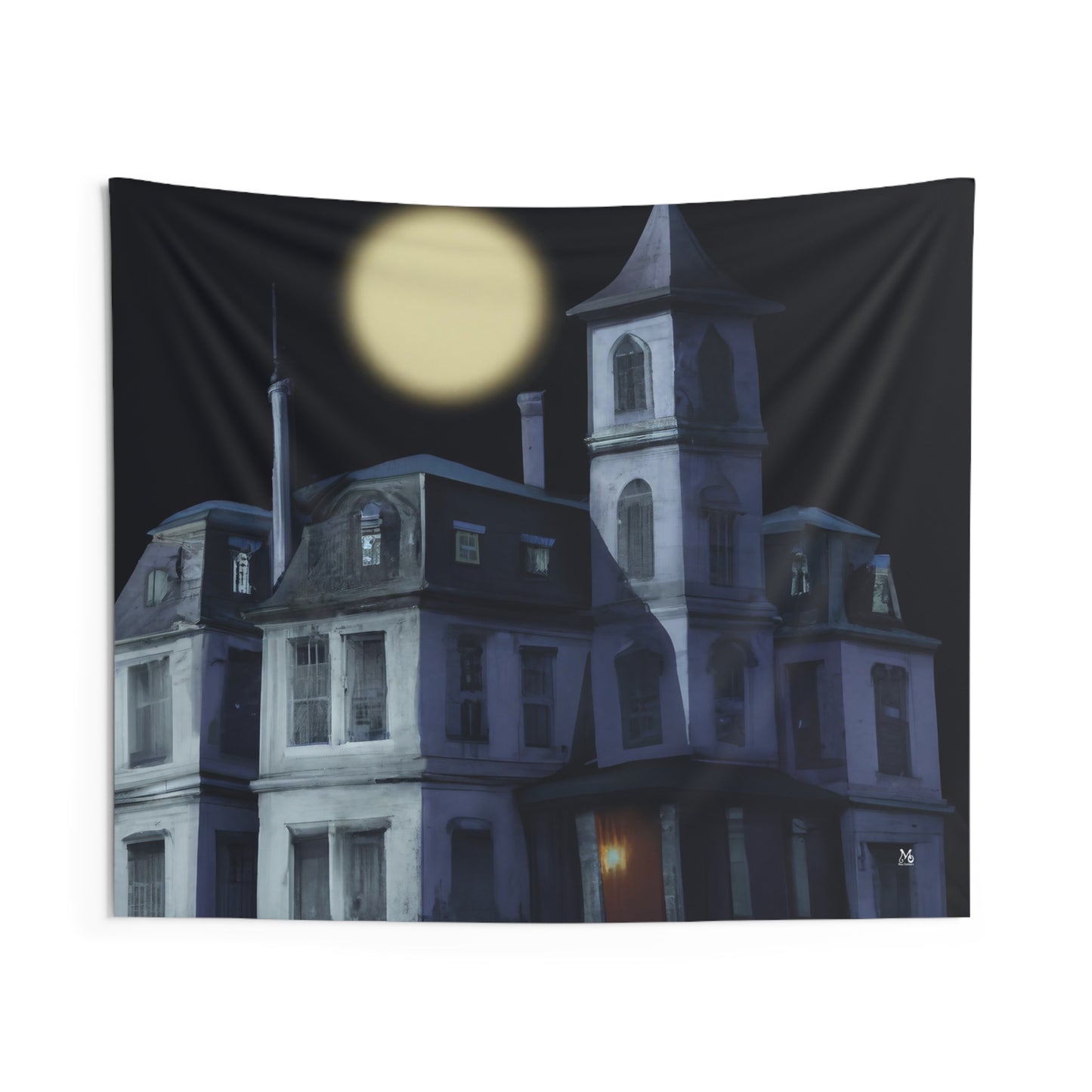 Haunted Manor of Misery - Halloween Tapestry