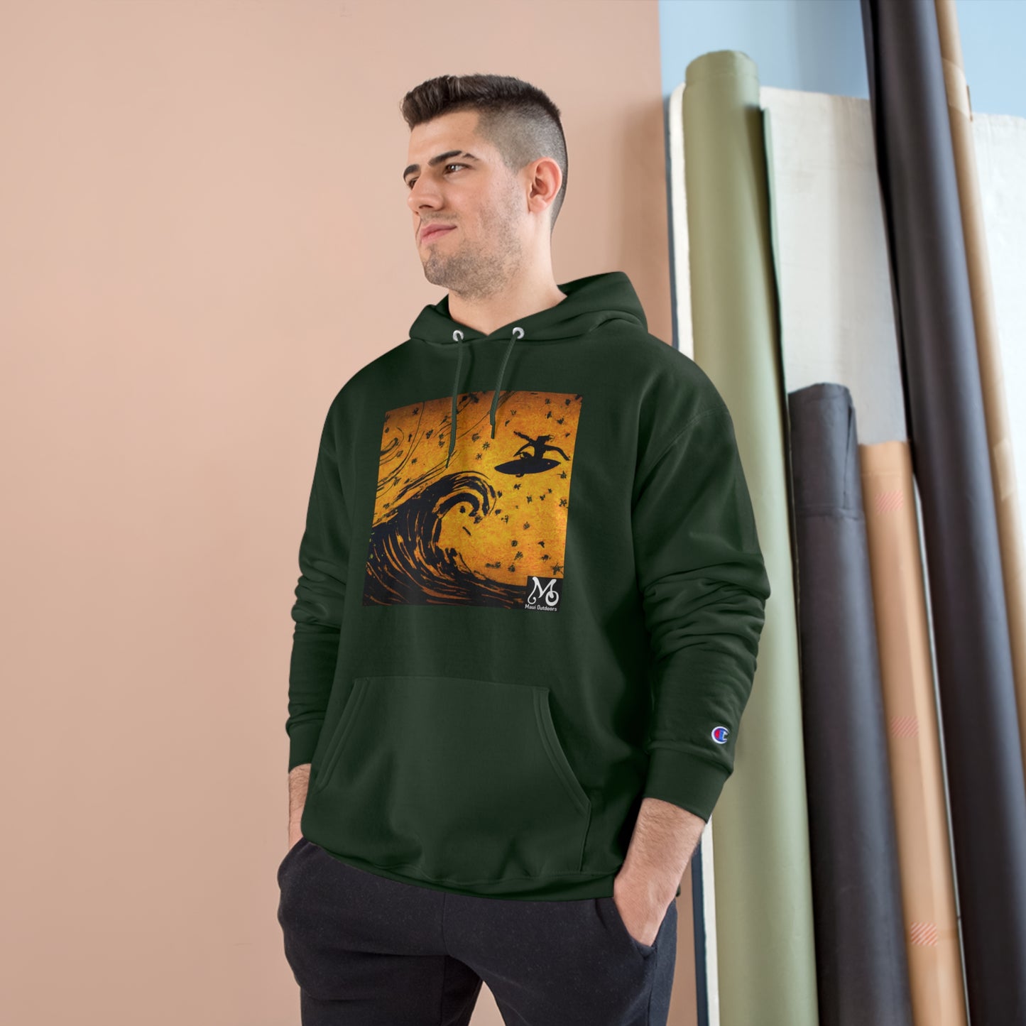 Surfing the Stars - Champion Hoodie