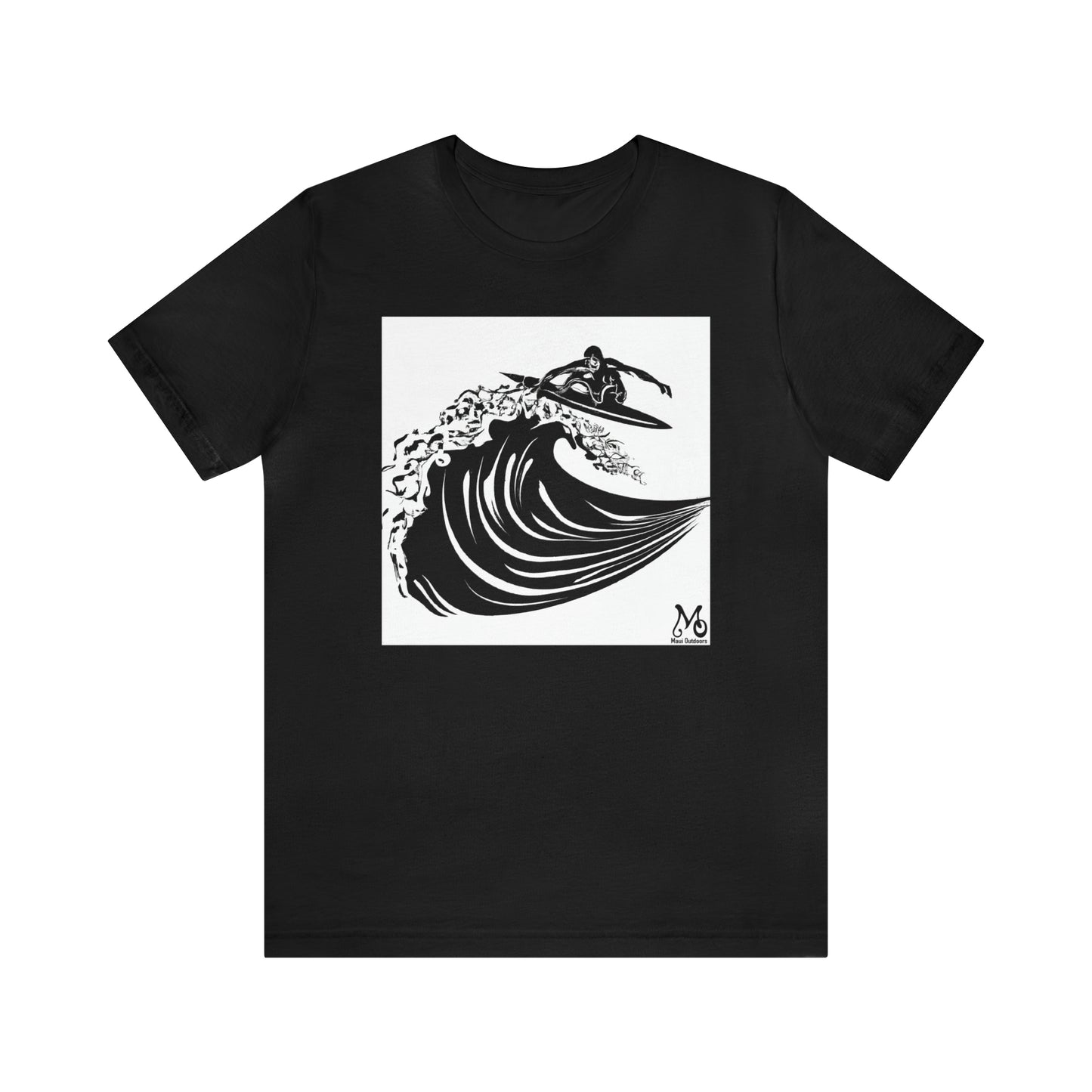 Wave Catching Surfer - T-shirt