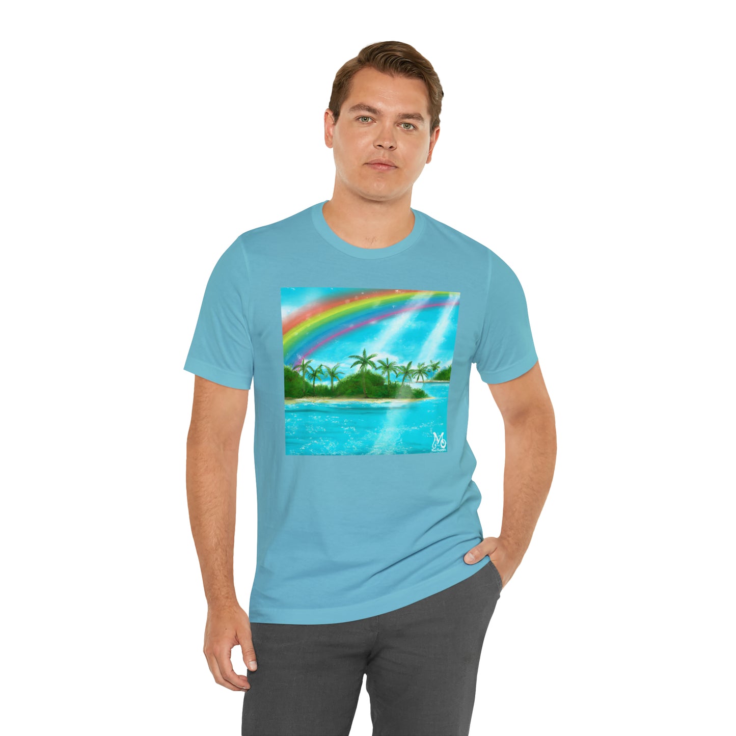 Tropical Serene Vista - T-shirt