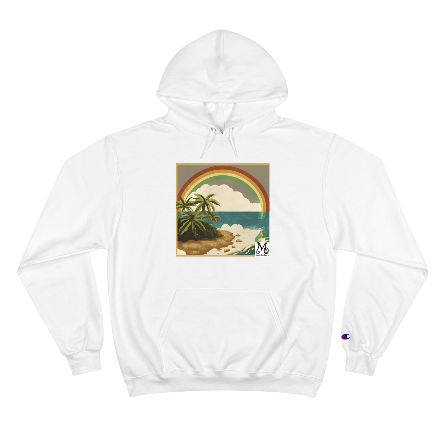 Rainbow Tiki - Champion Hoodie