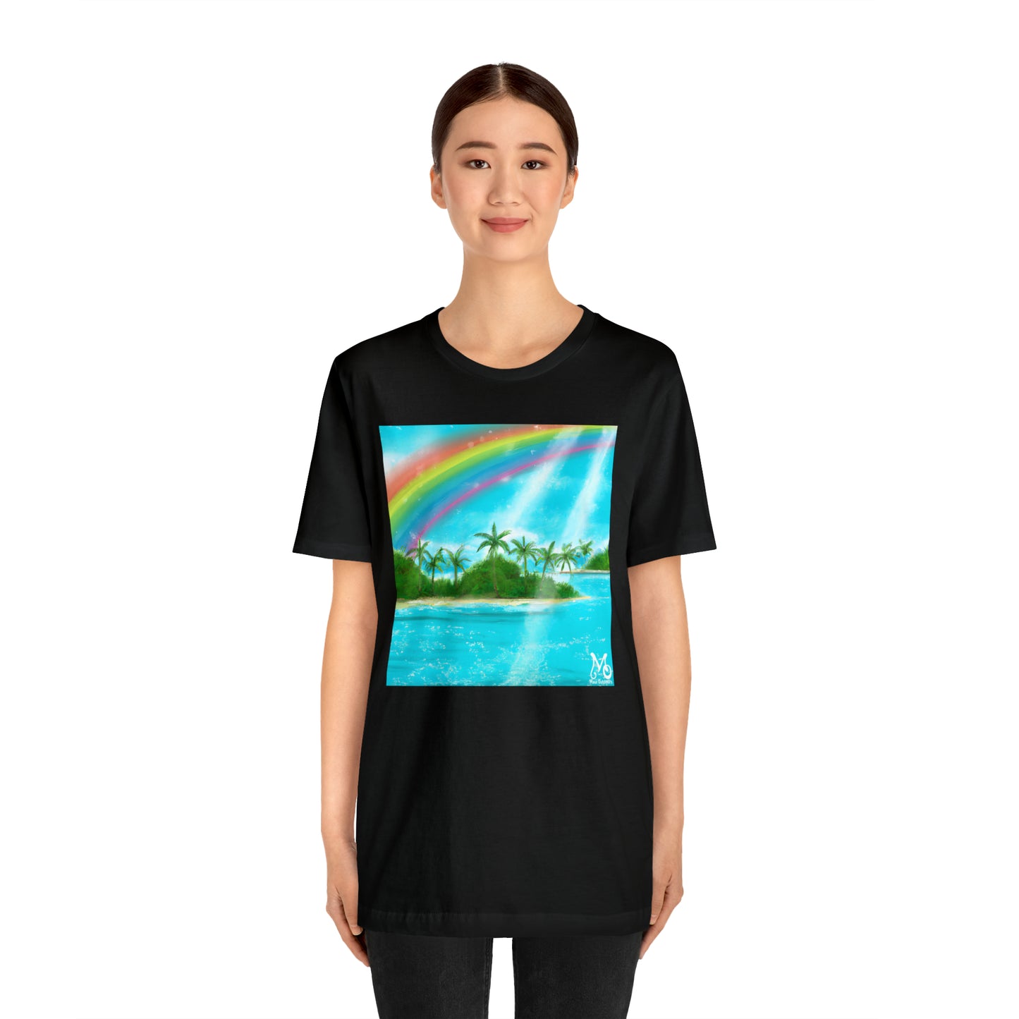 Tropical Serene Vista - T-shirt