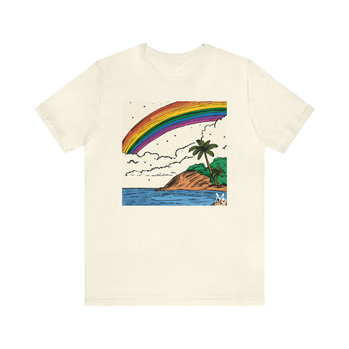 Rainbow Aloha Island - T-shirt