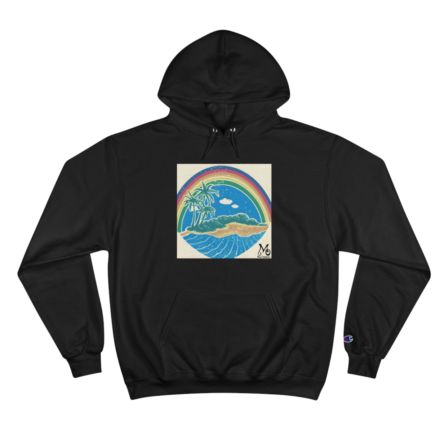 Rainbow Hula - Champion Hoodie