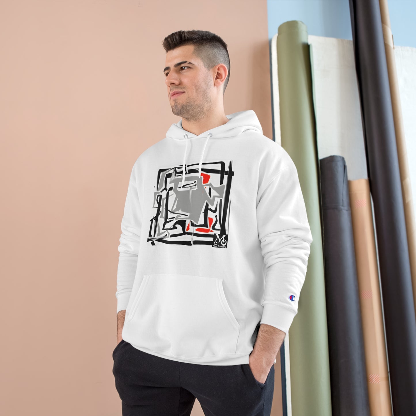 Interlocked Labyrinth - Champion Hoodie