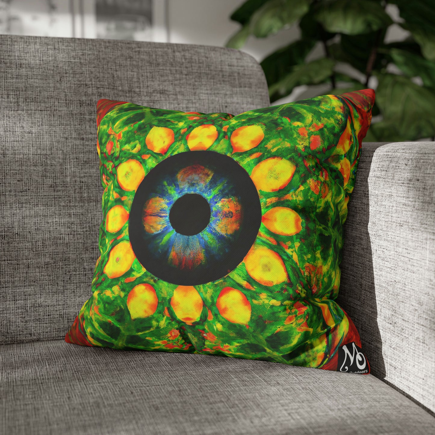 Lysergic Luna - Pillow Cover