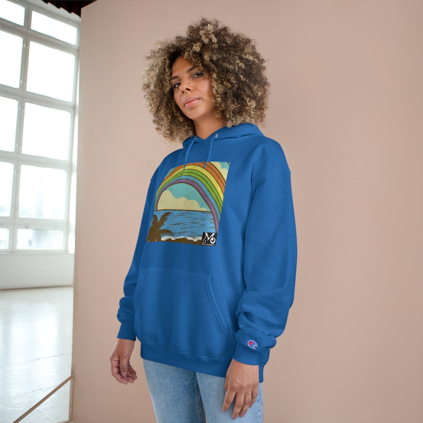 Rainbow Harbor - Champion Hoodie