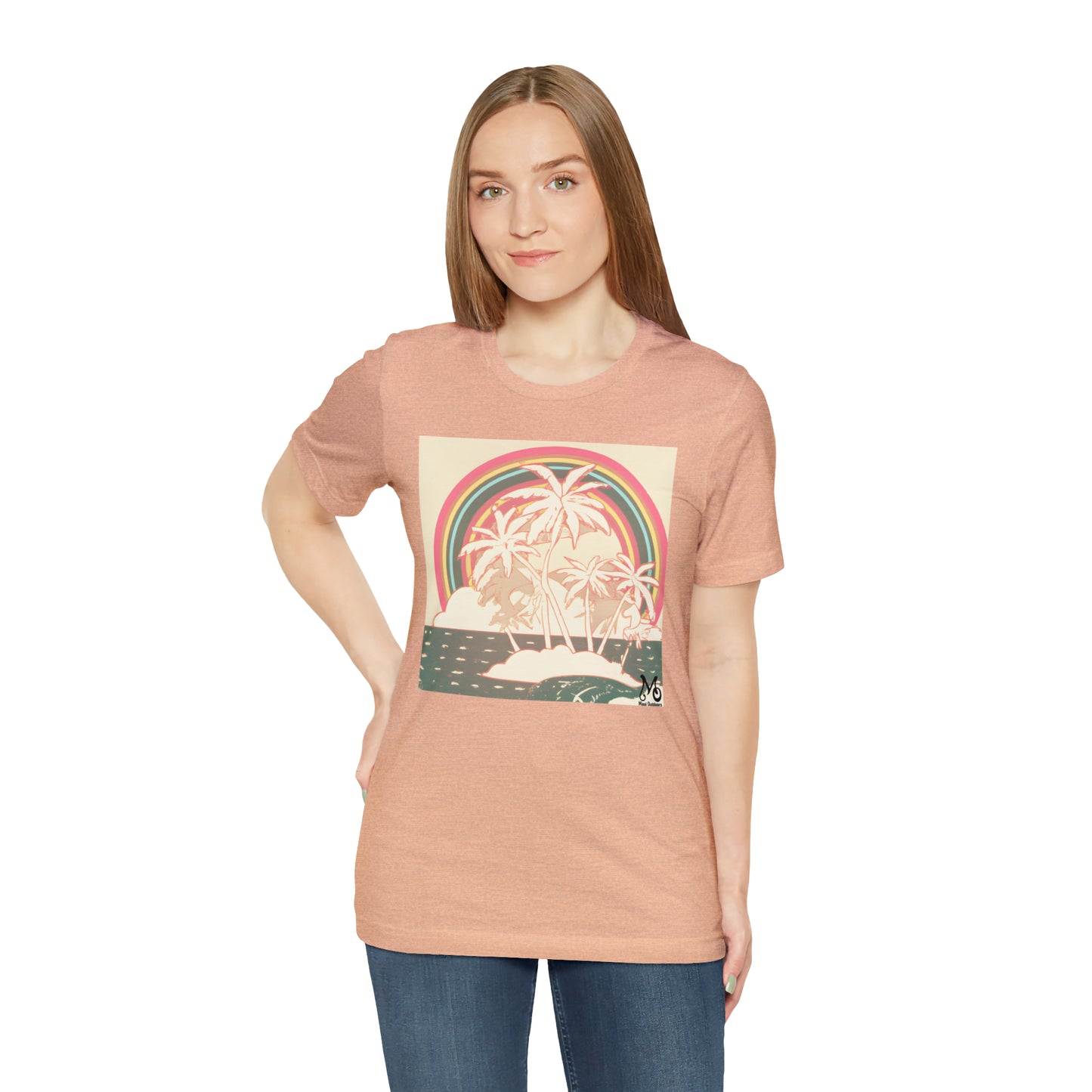 Rainbow View Island - T-shirt