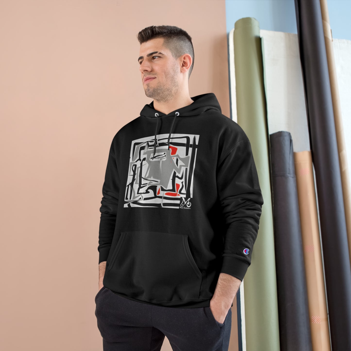 Interlocked Labyrinth - Champion Hoodie