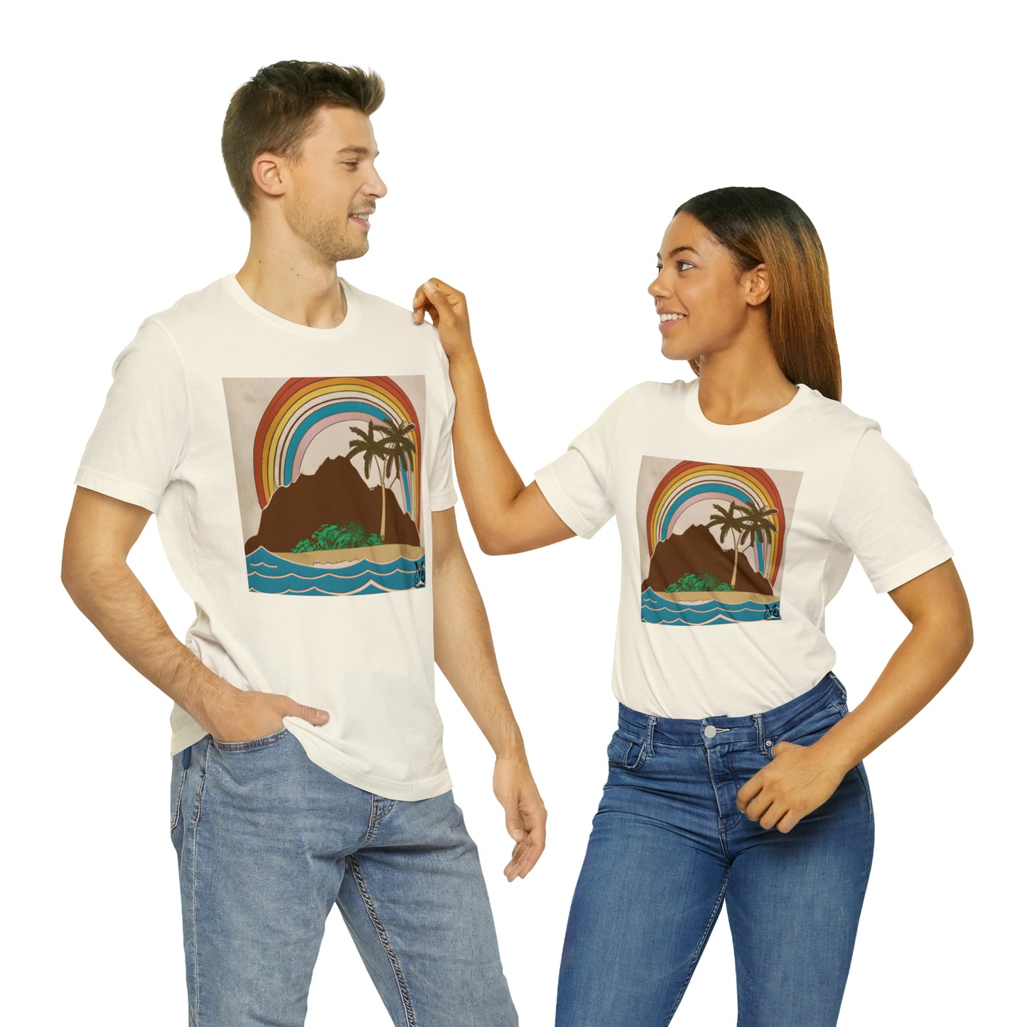 Rainbow Vista Island VI - T-shirt