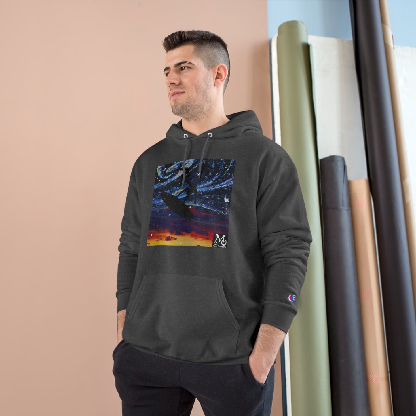 Airy Surf Odyssey - Champion Hoodie