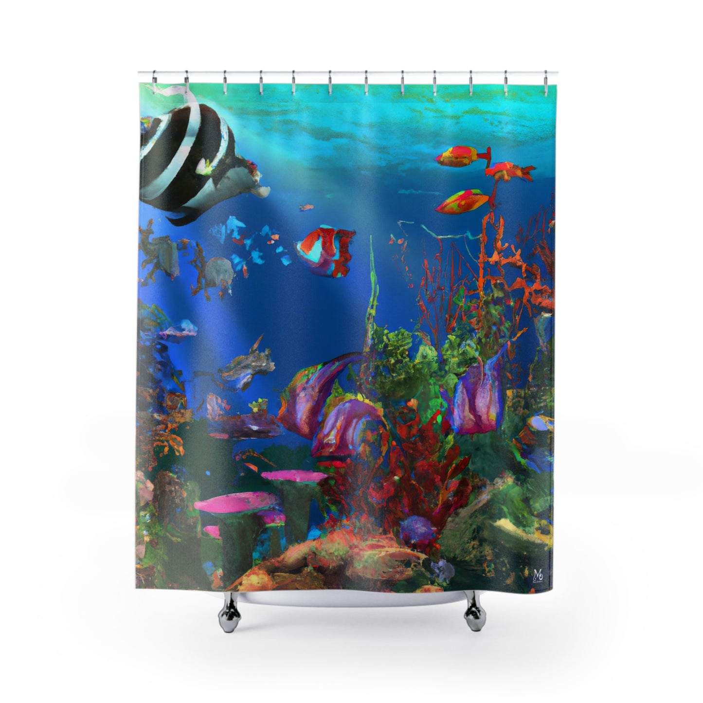 Kapoholo Po'ouli - Shower Curtain