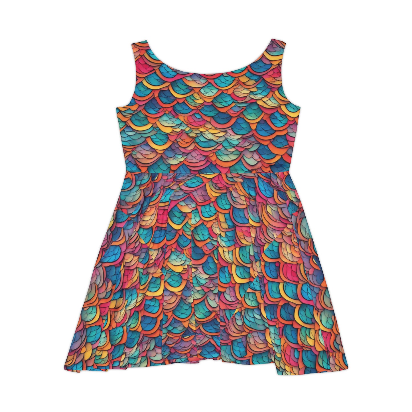 Fish Scale - Women's Skater Dress