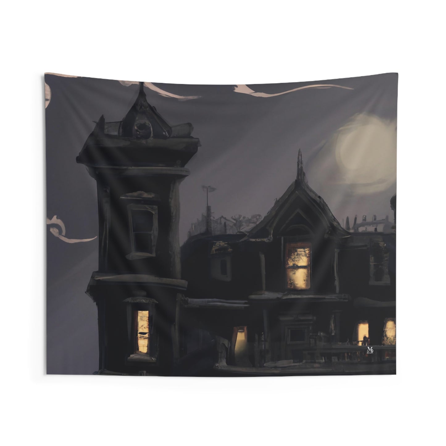 Darkwood Manor - Halloween Tapestry