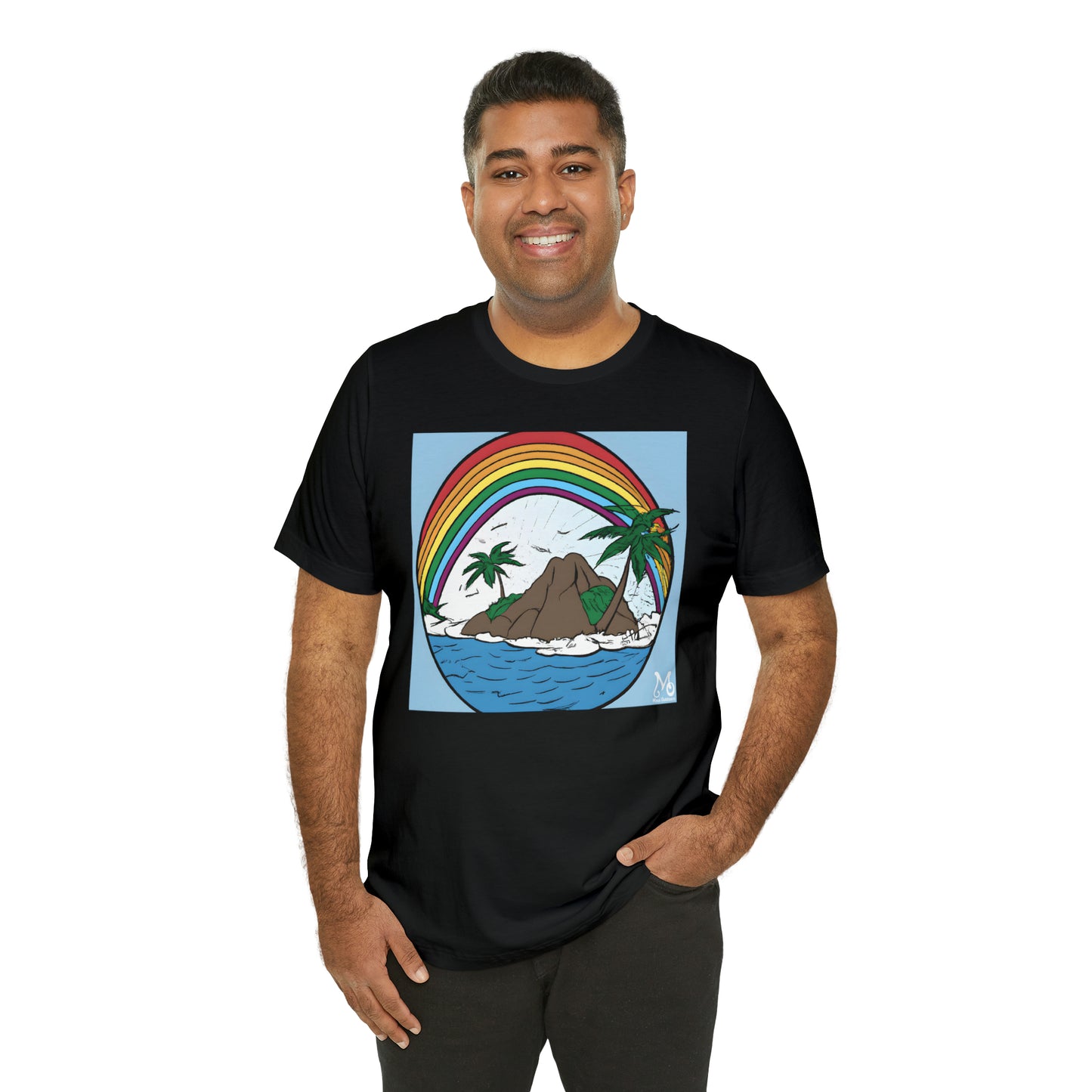 Rainbow Vista Island III - T-shirt