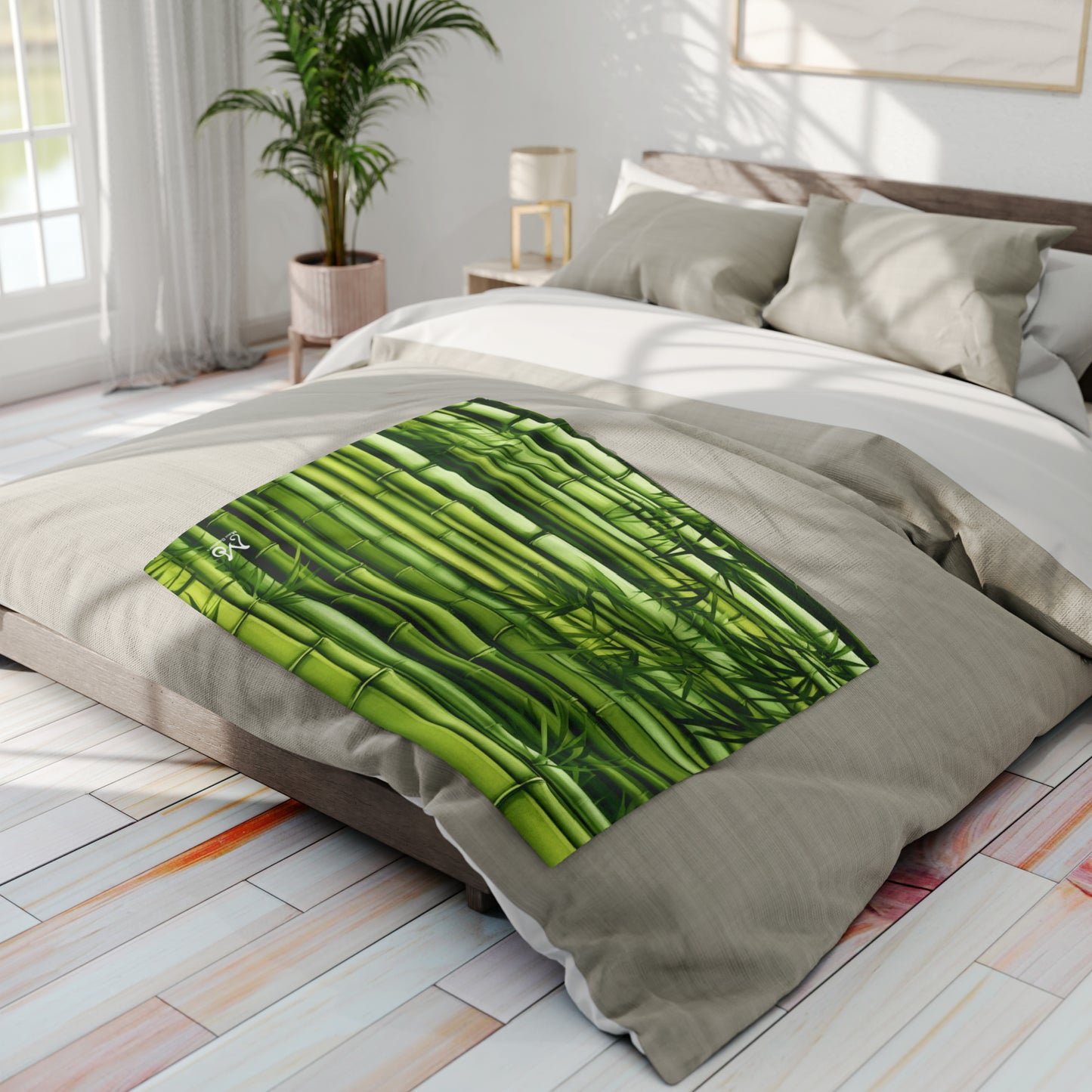 Bamboo Forest -  Fleece Blanket