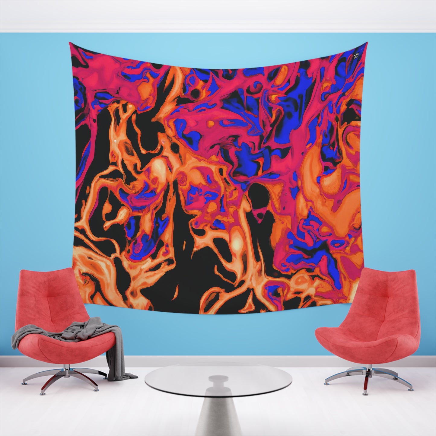 Lava Waves - Tapestry