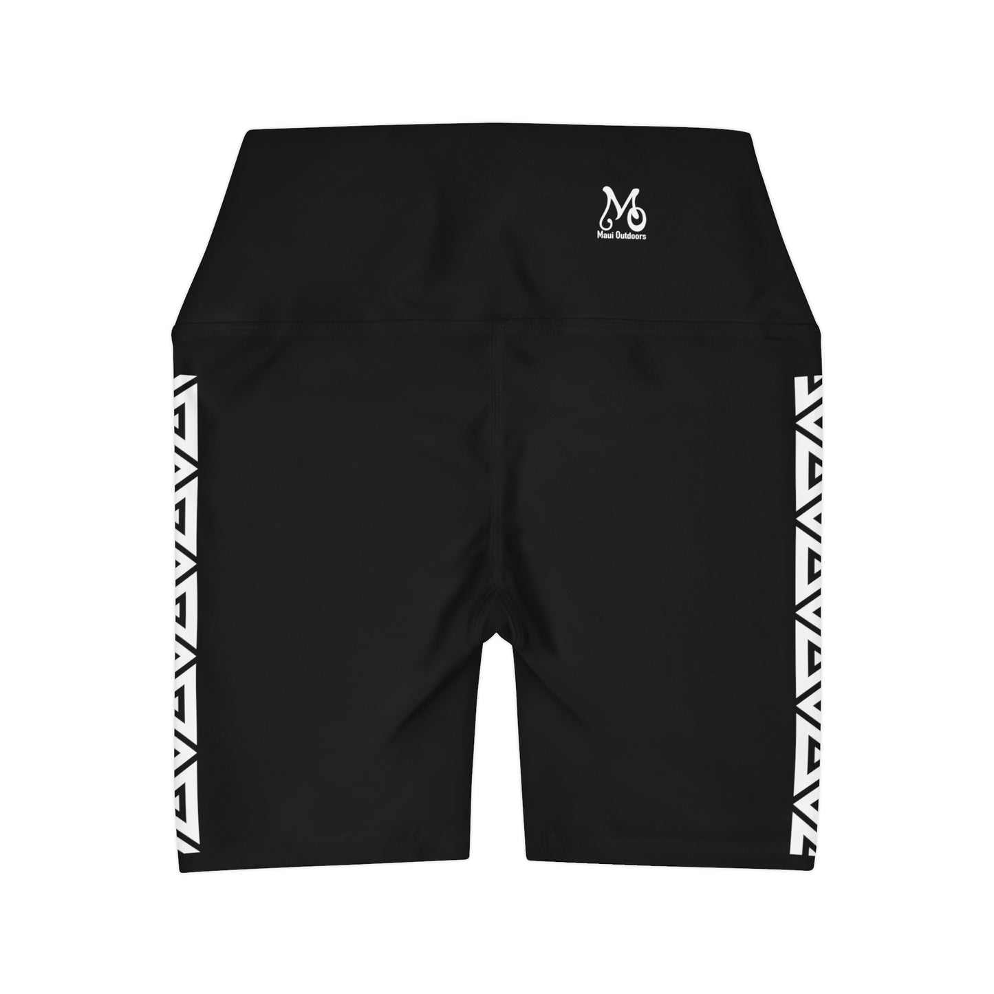 Maui Outdoors Tribal VI - High Waisted Yoga Shorts