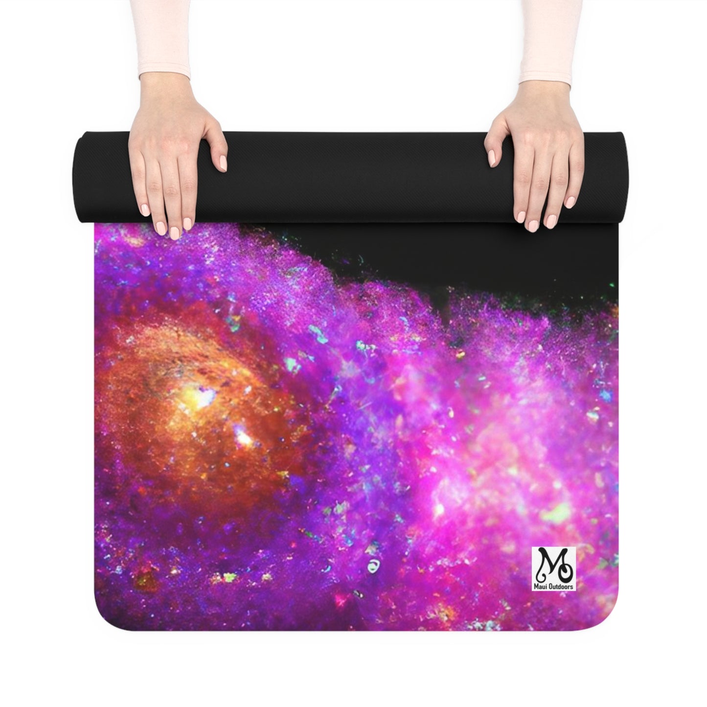 The Whirling Galaxy Portal - Yoga Mat