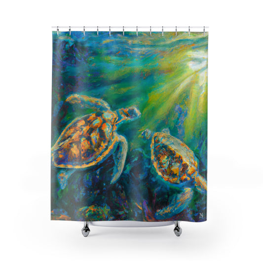 Kahulilau Aina - Shower Curtain