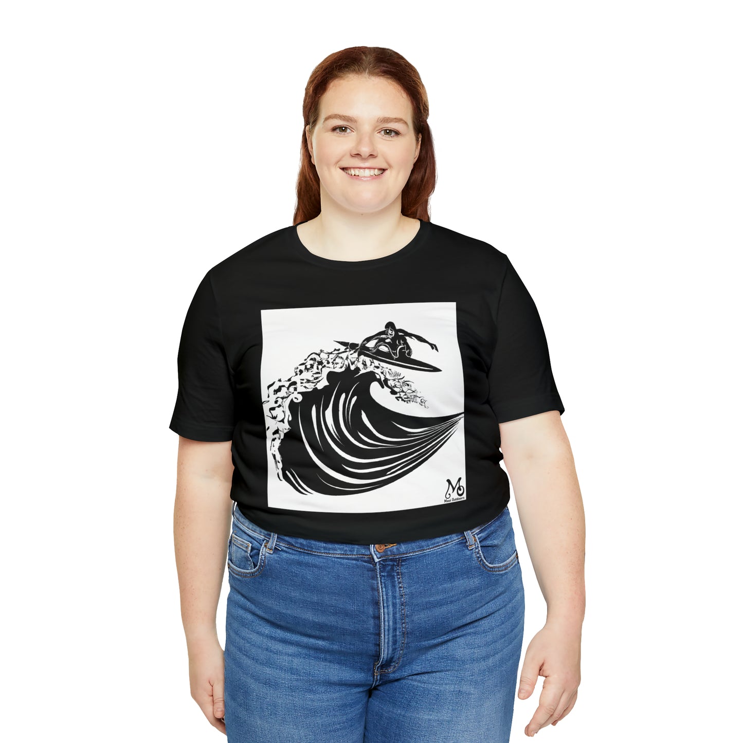 Wave Catching Surfer - T-shirt