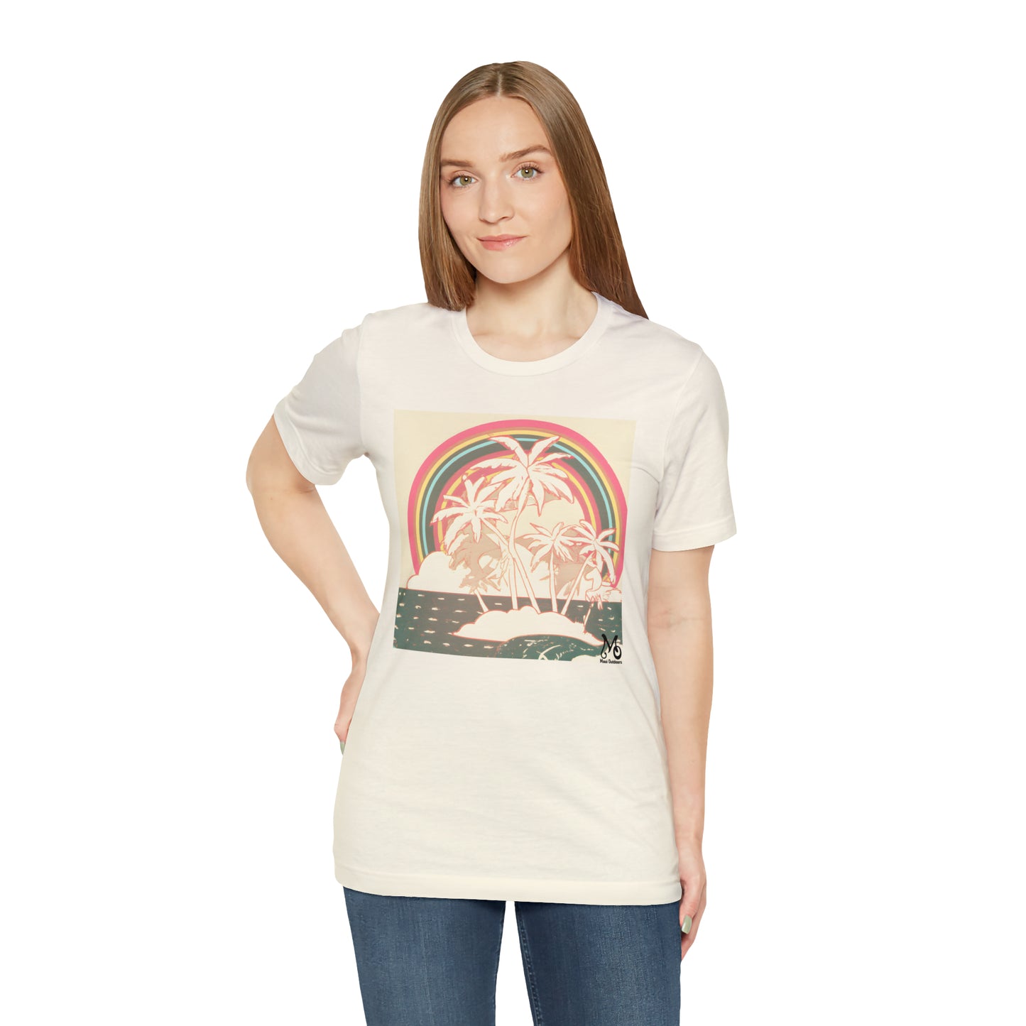 Rainbow View Island - T-shirt