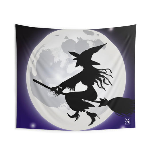 Witchy McSweeperson - Halloween Tapestry