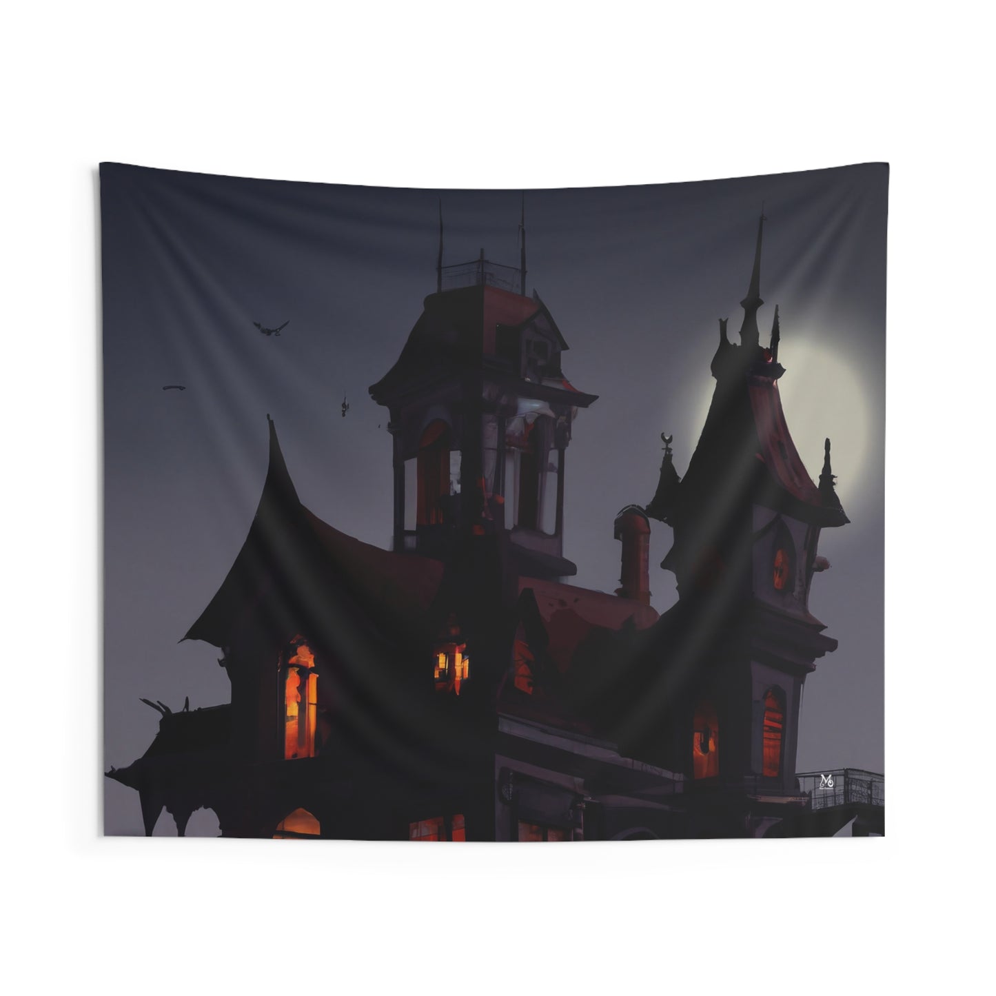 The Scarecrow Manor - Halloween Tapestry