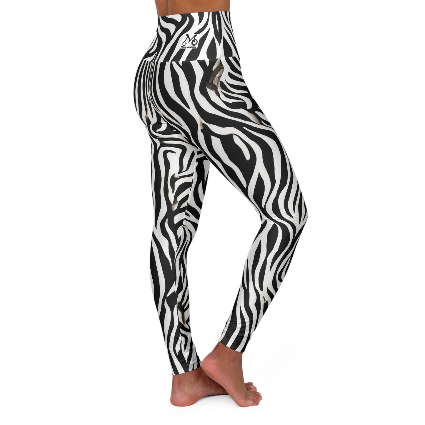 Zebra Print - Yoga Pants