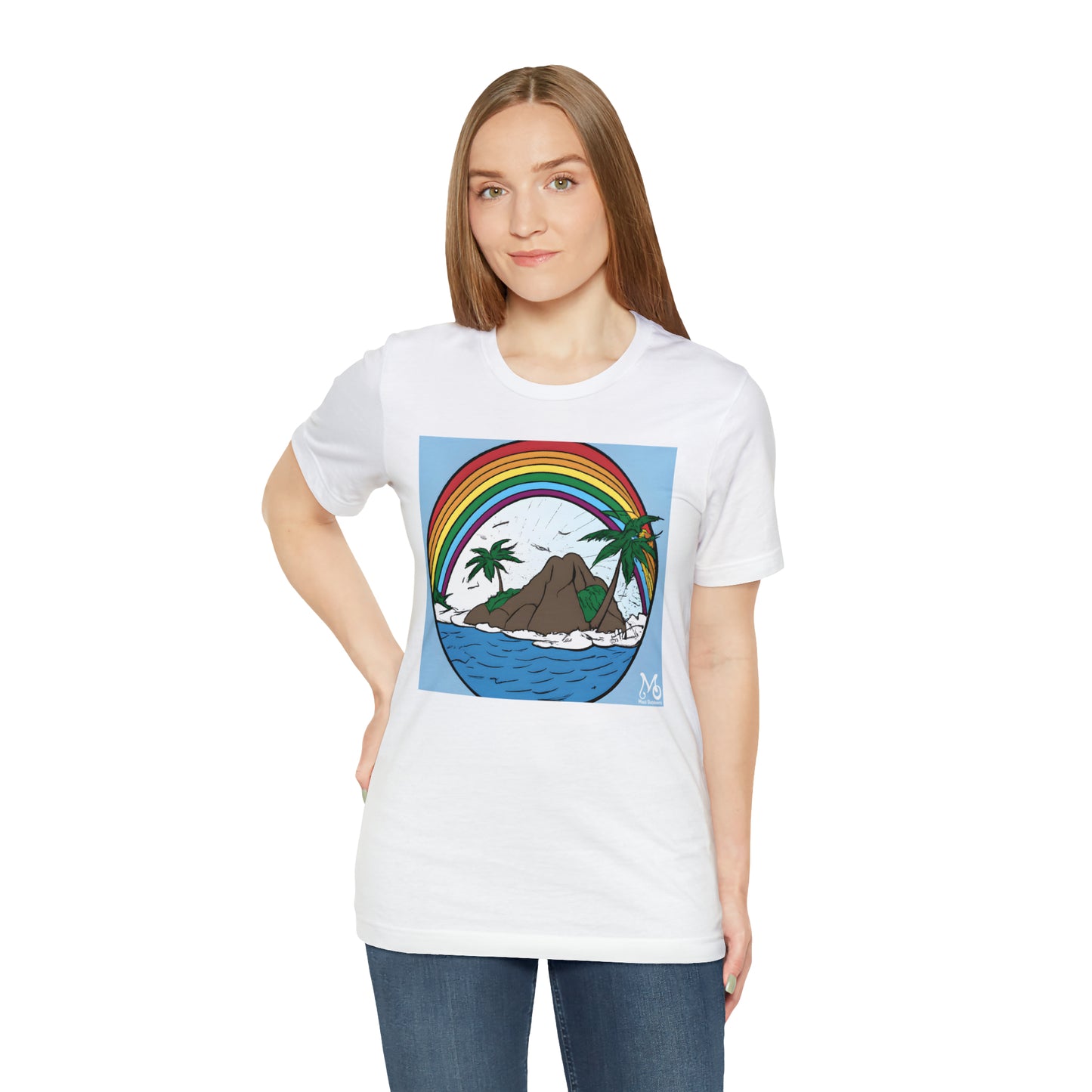 Rainbow Vista Island III - T-shirt