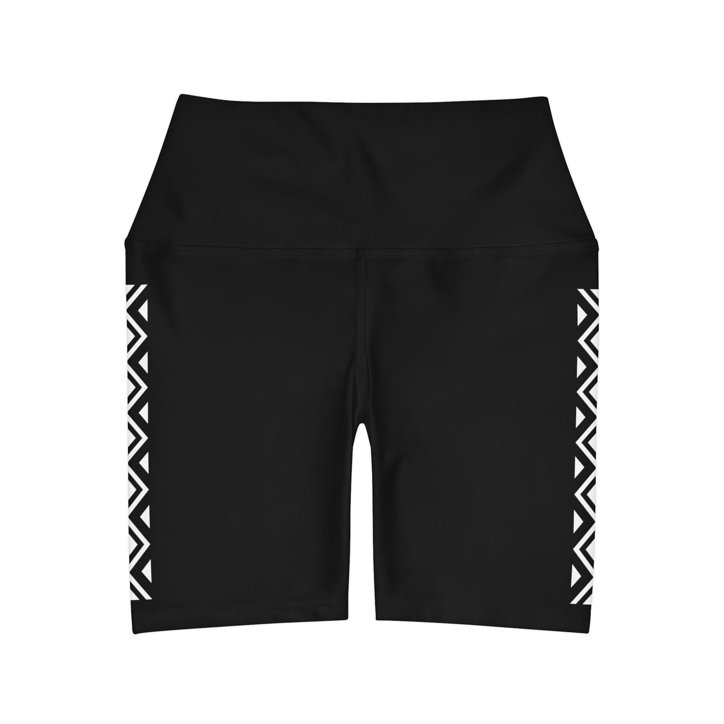 Maui Outdoors Tribal II - High Waisted Yoga Shorts