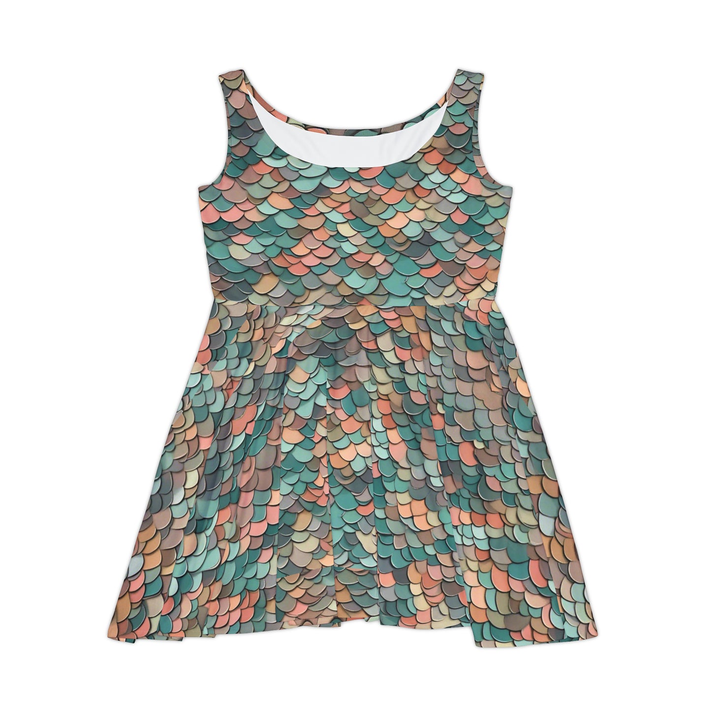 Pastel Scales - Women's Skater Dress