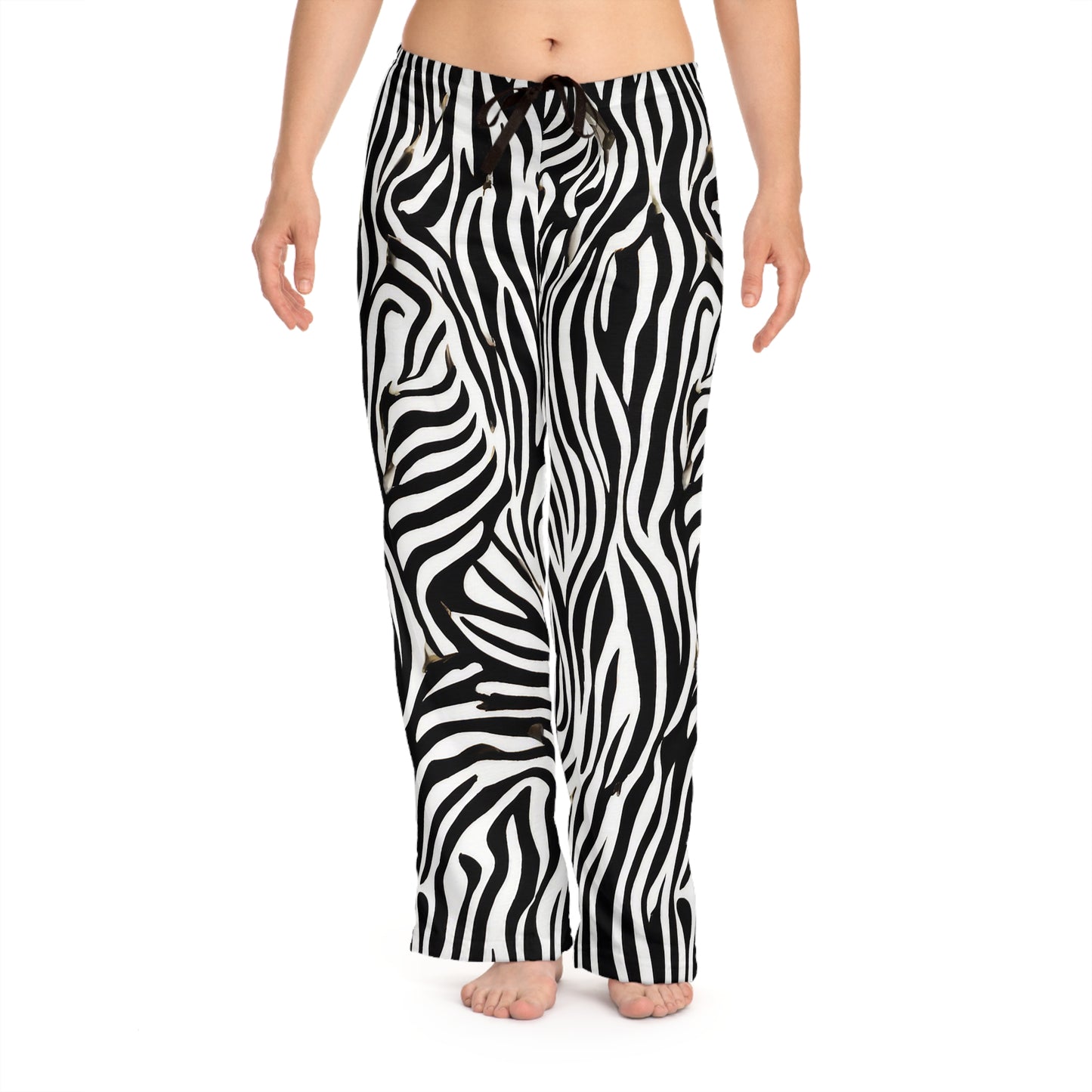 Zebra Print - Women's Pajama Pants