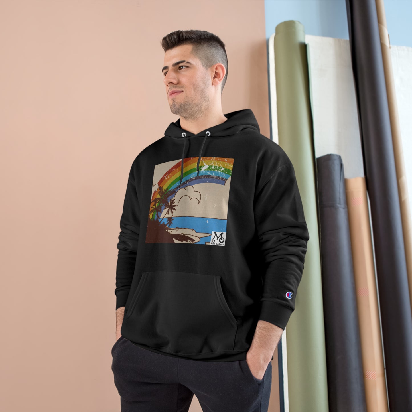 Rainbow Vista IX - Champion Hoodie