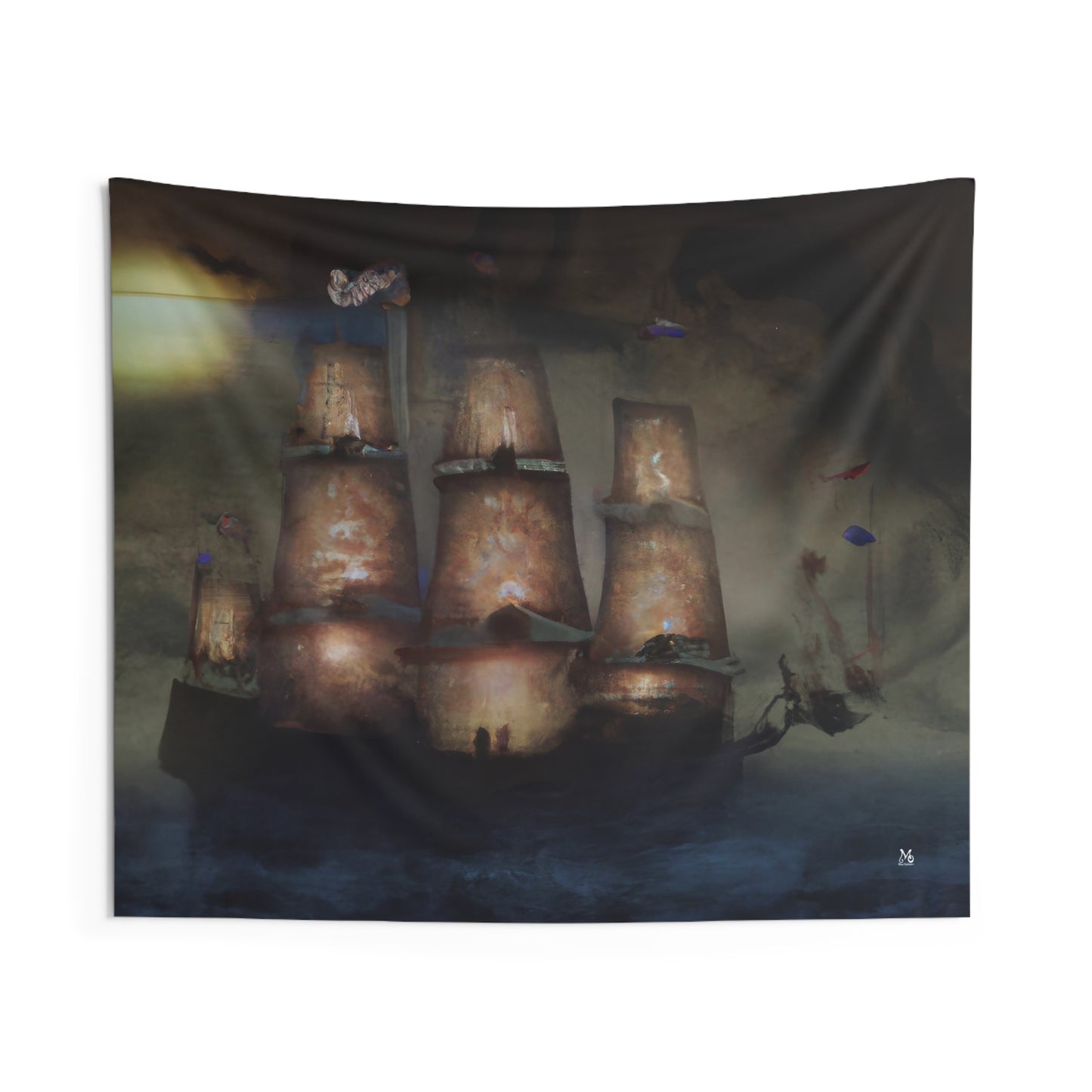 The Dread Galleon - Halloween Tapestry