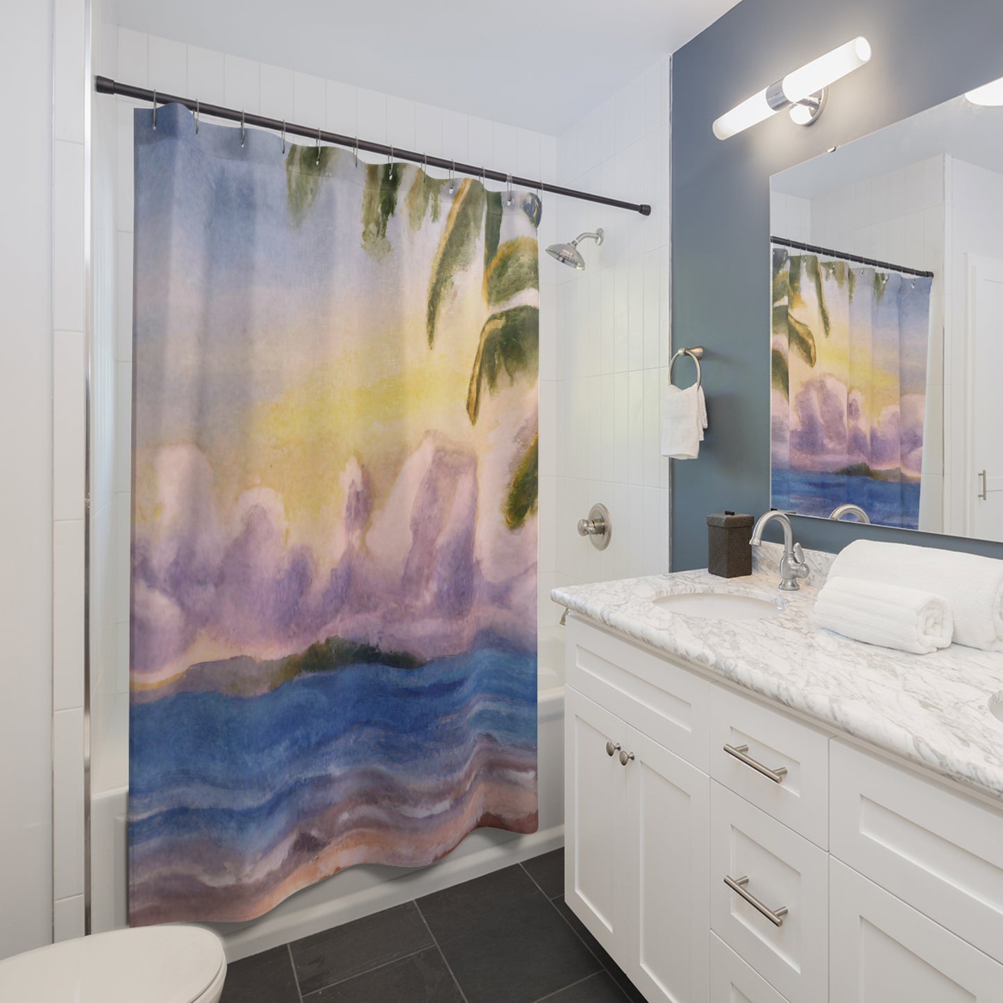 Kahana Nalu - Shower Curtain