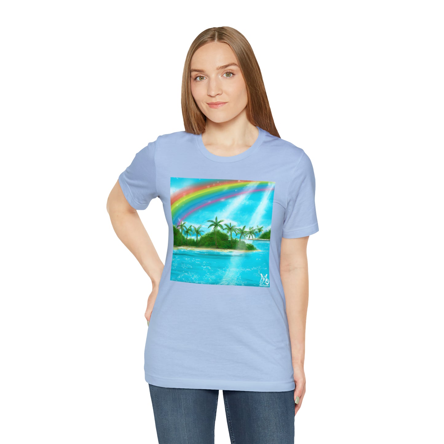 Tropical Serene Vista - T-shirt