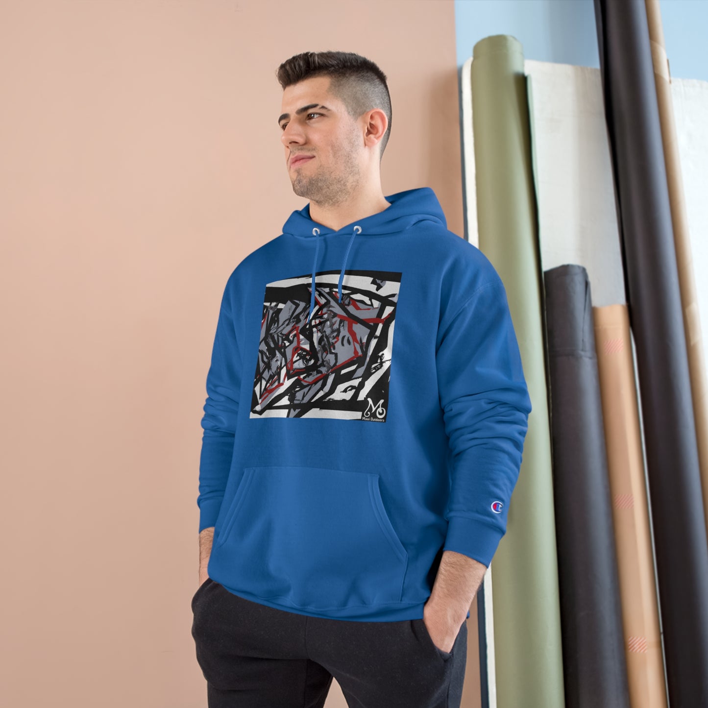 Interlocking Labyrinth - Champion Hoodie