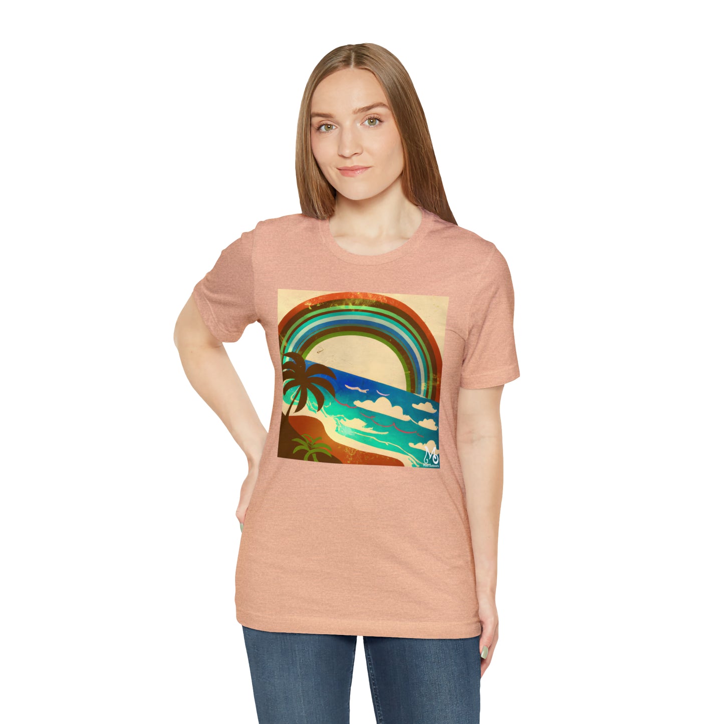 Rainbow Gem Island - T-shirt